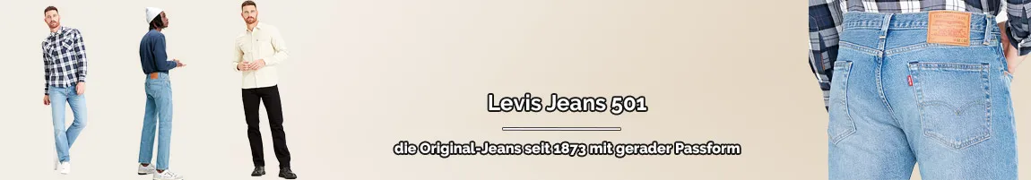Levis Jeans 501 Beige