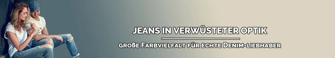 Destroyed Jeans für Damen
