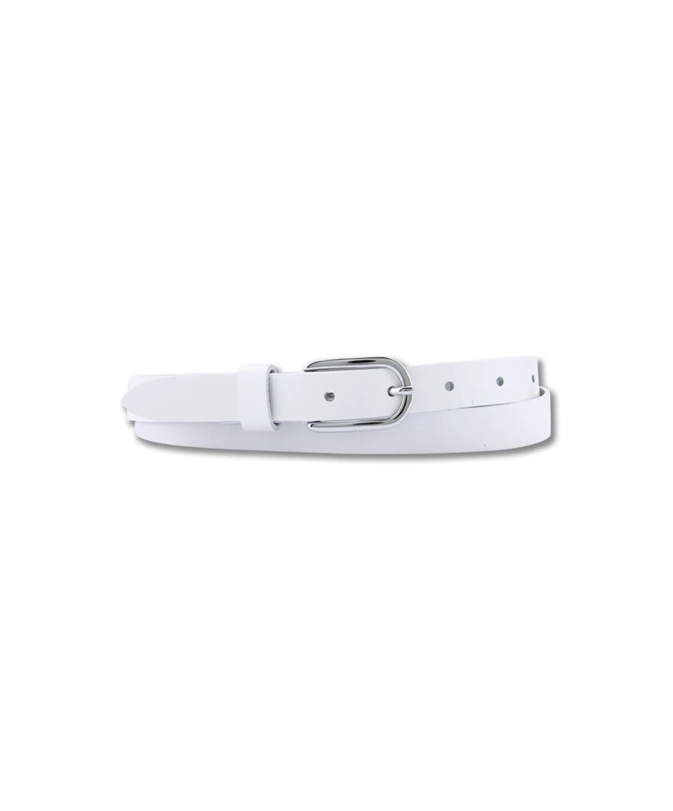 Bernd Götz Ledergürtel 2cm Nappaledergürtel in Weiß