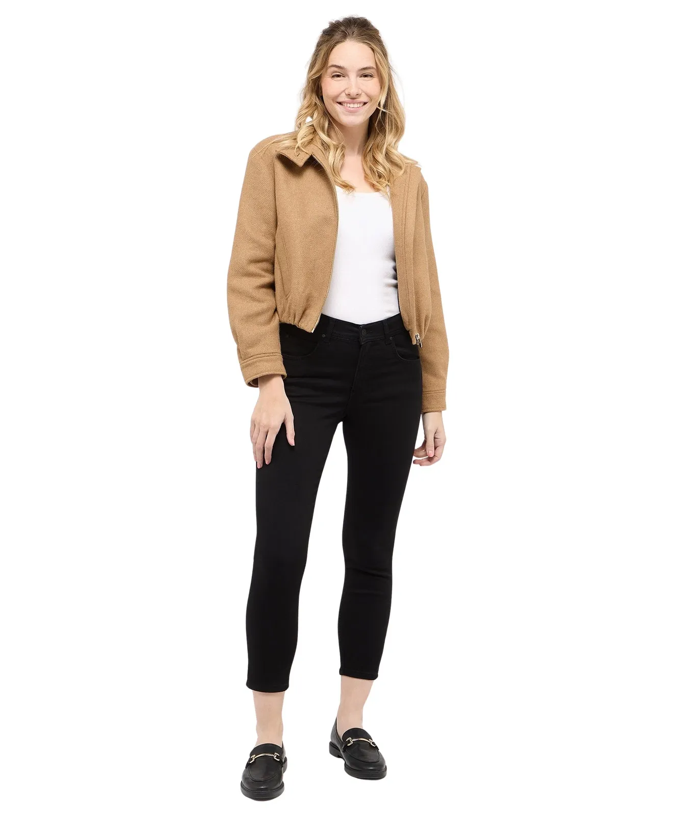 Angels 7/8 Jeans Ornella in Black