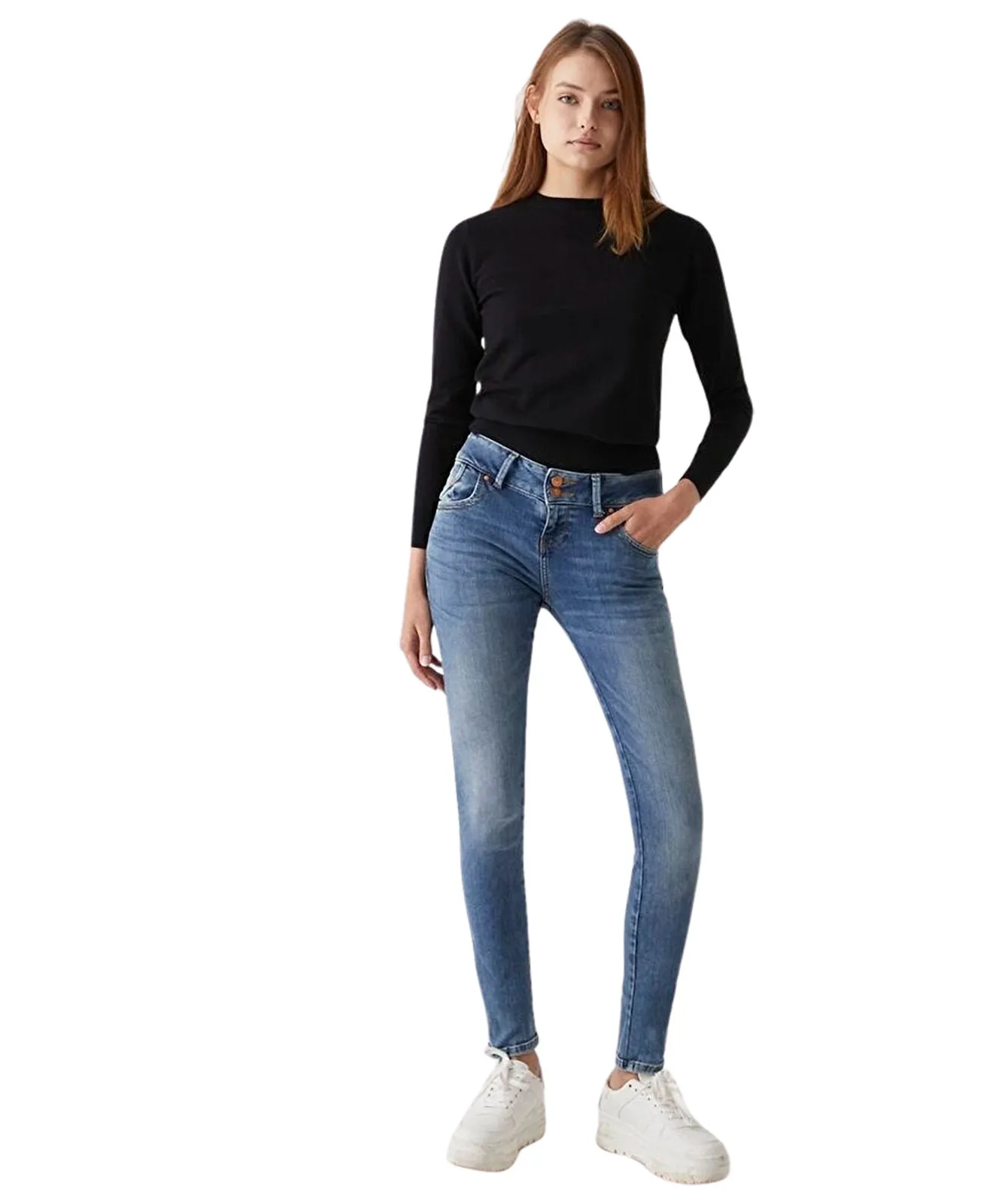 LTB Röhrejeans Molly M in Yule Wash