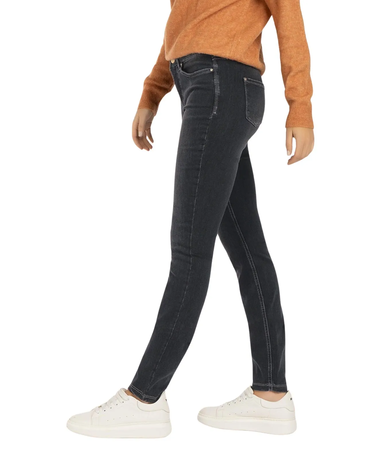 MAC Skinny Jeans Dream Skinny Authentic in Ash Net Wash