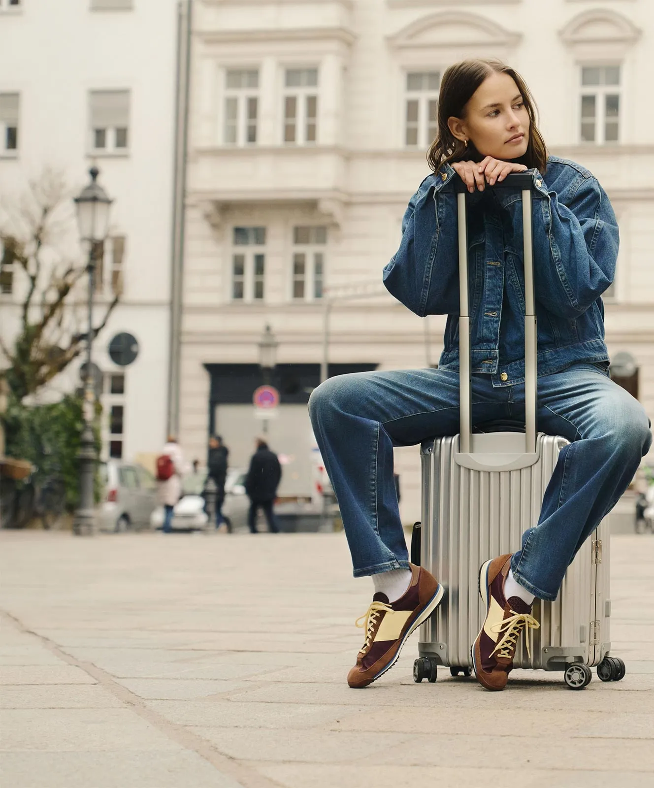 MAC Loose Fit Jeans Danni in Stormy Tinted Blue