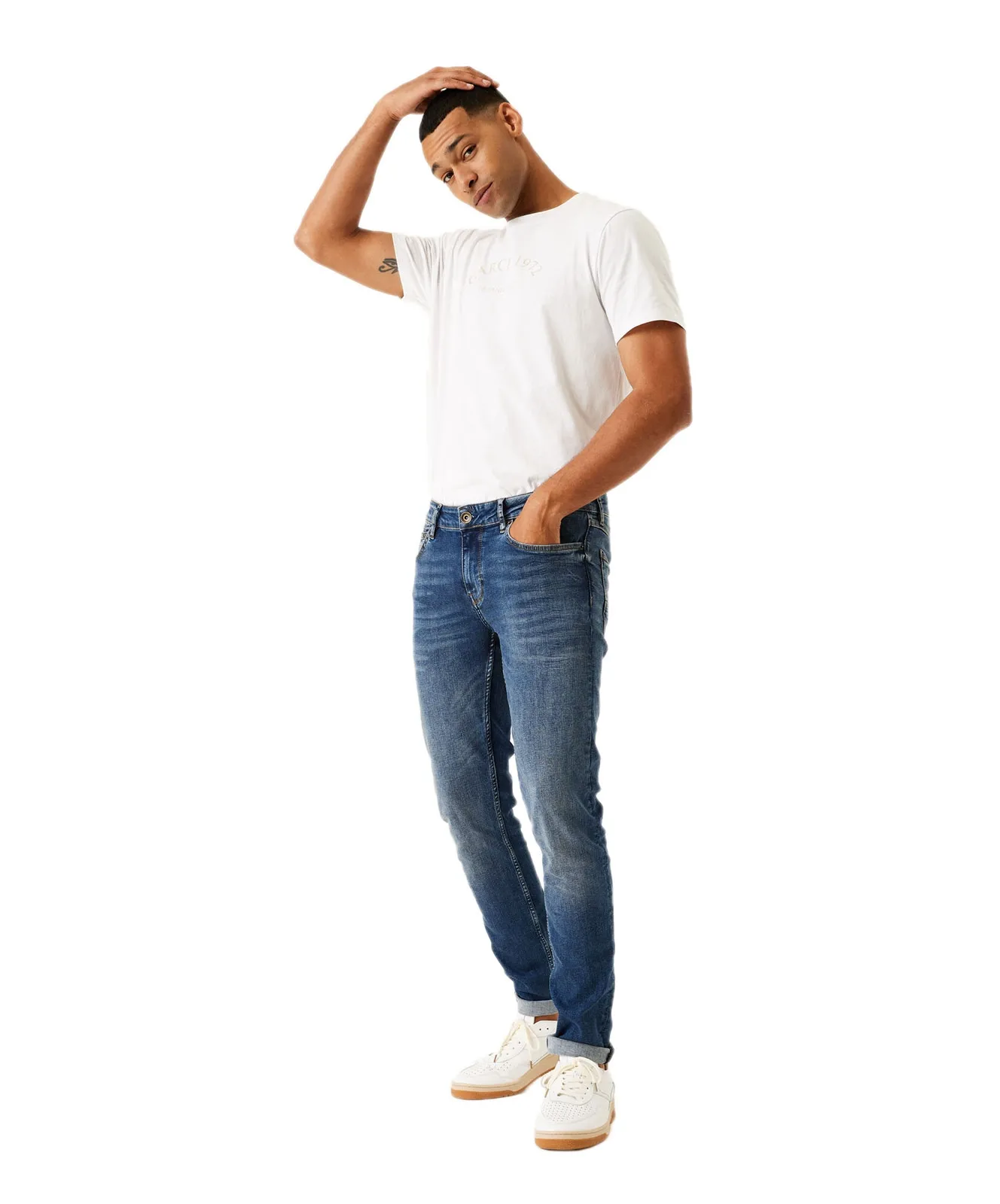 Garcia Jeans Jogger Fermo 650 in Vintage Used