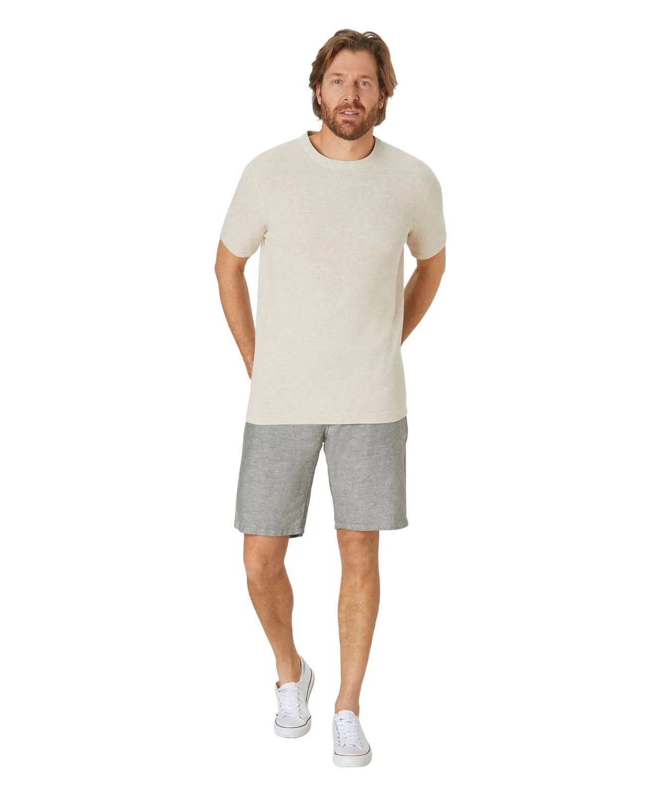 Paddocks Bermuda-Shorts York in Mocca Färbung