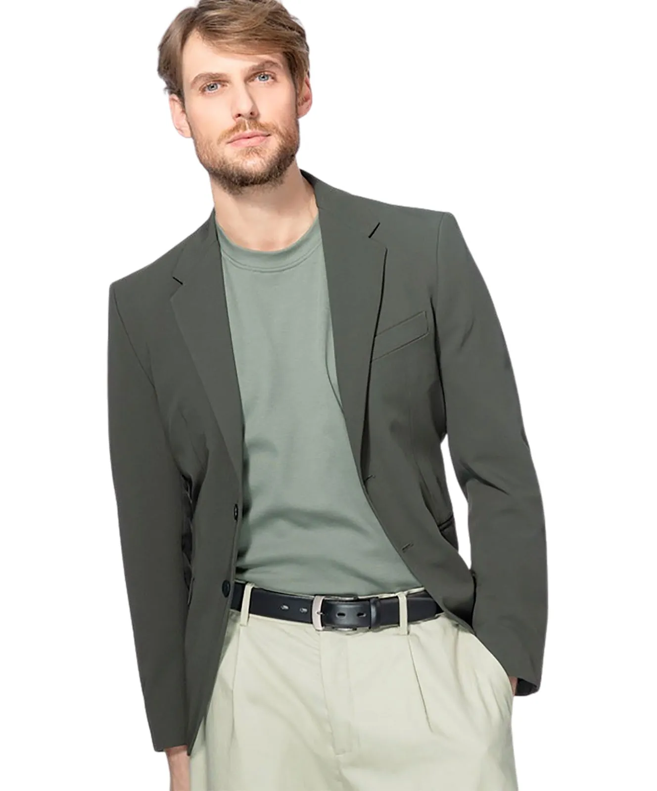 Bernd Götz Ledergürtel 3,5cm Bomb.Leder.T-Lucido in Schwarz