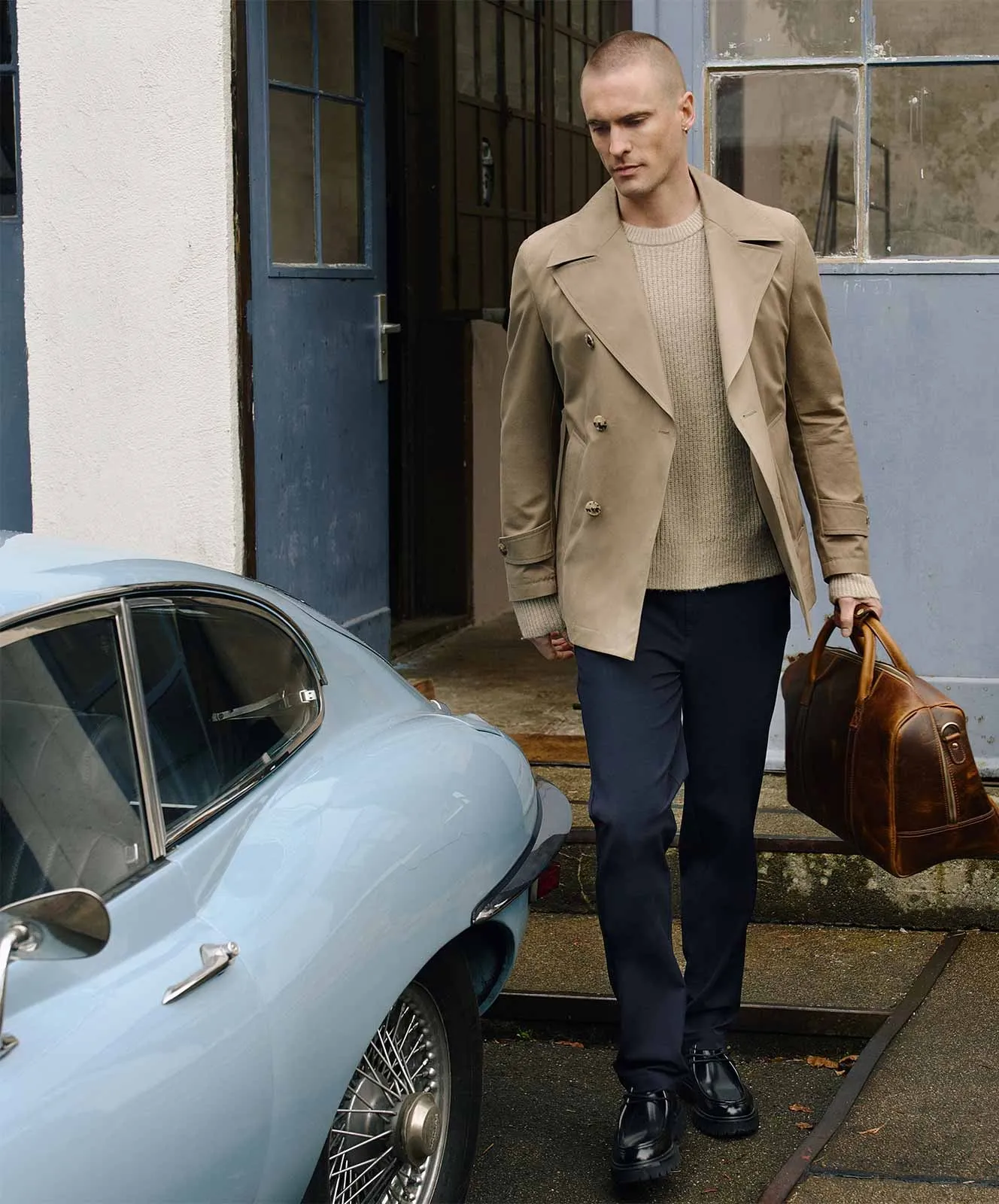 MAC Chino Hose Traveller in Midnight Blue