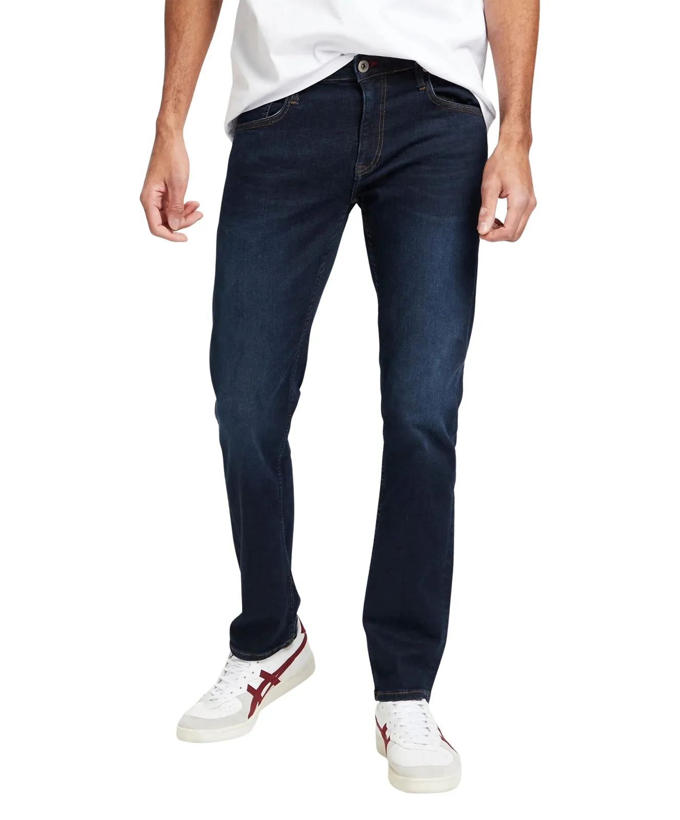 Cross Slim Fit Jeans Damien in Dark Blue