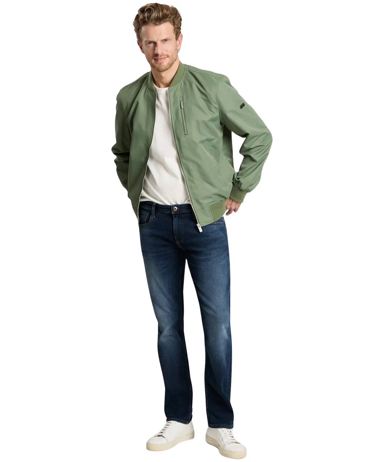 Cross Slim Fit Jeans Damien in Dark Blue