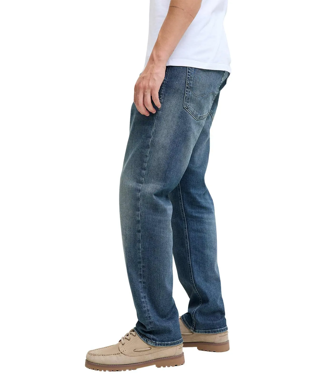 Jack & Jones Clark Original Jeans in dunkler Optik