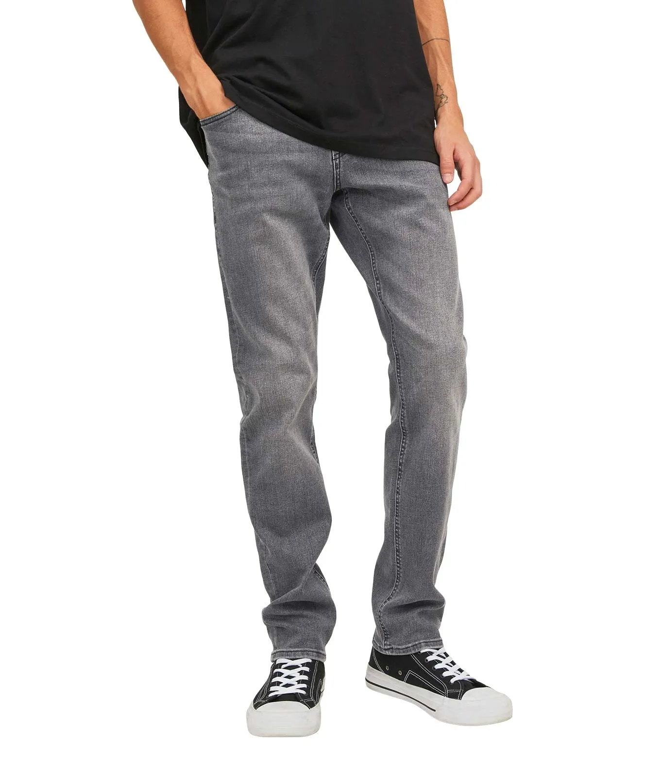Jack & Jones Slim Fit Jeans Glenn Original in Black Denim