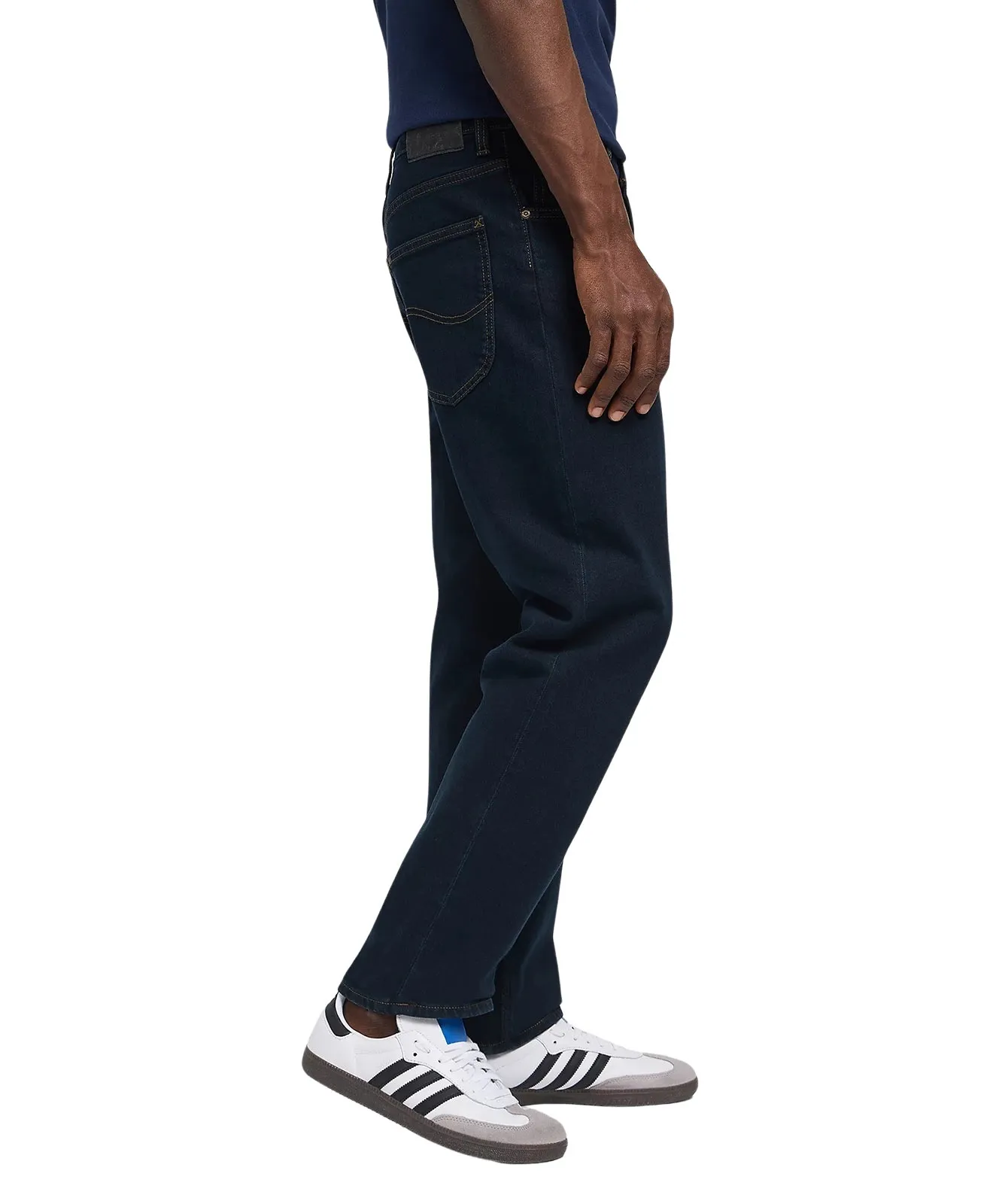 Lee Straight Jeans Brooklyn Straight in Blue Black