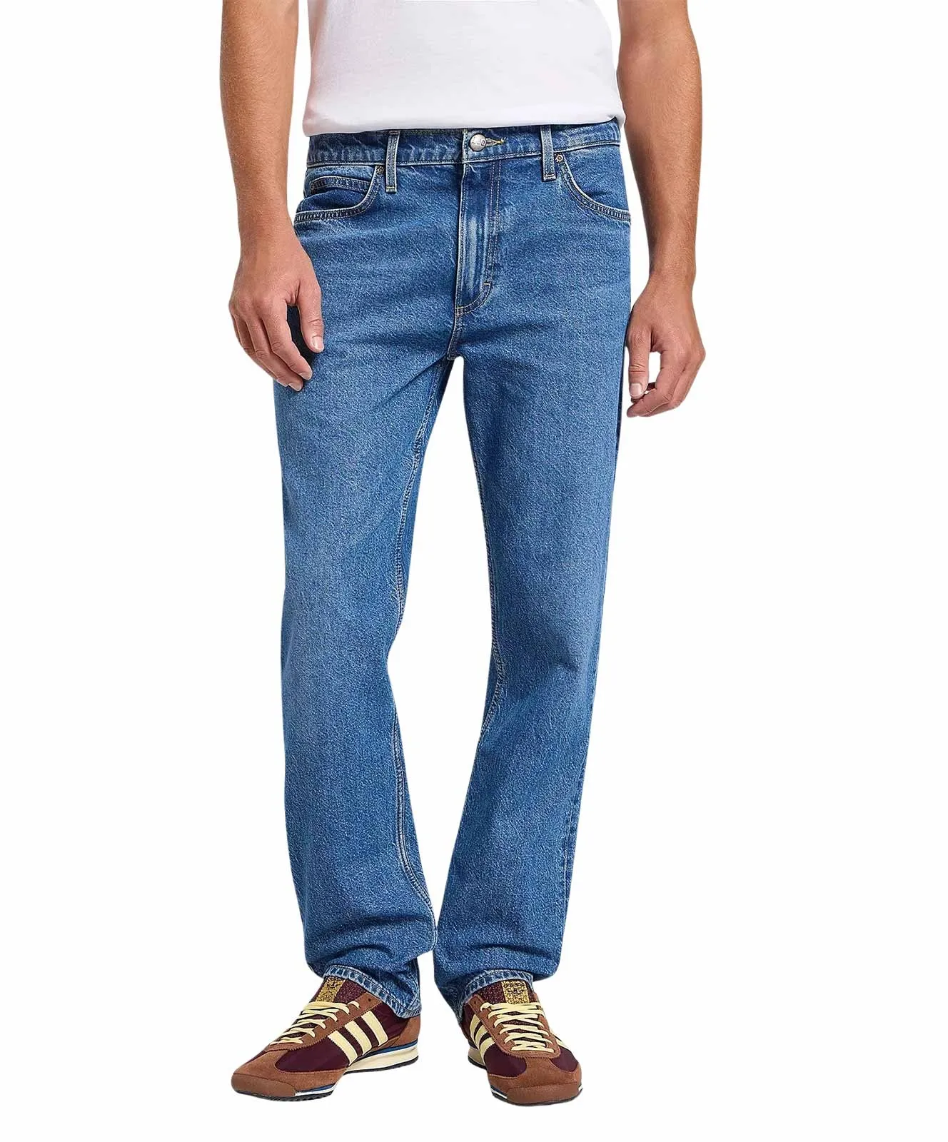 LEE West Jeans Regular Straight in Blue Beam