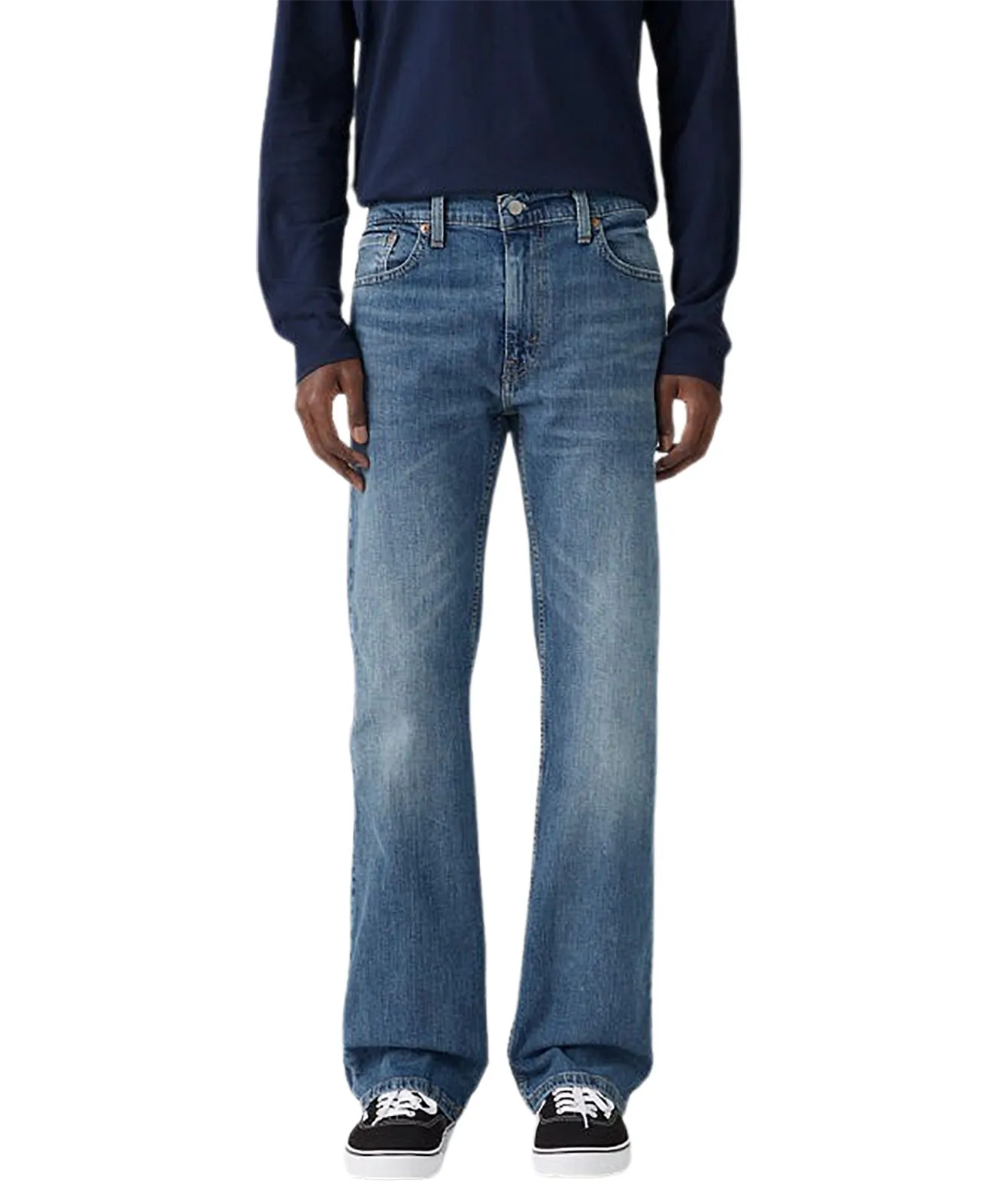 Levis Bootcut Jeans 527 Slim in Blue Tunes