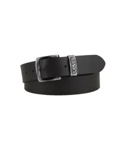 Levi's Ledergürtel Pilchuck in Schwarz 