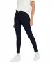 Wrangler Damen - High Waist Jeans in Blue Black