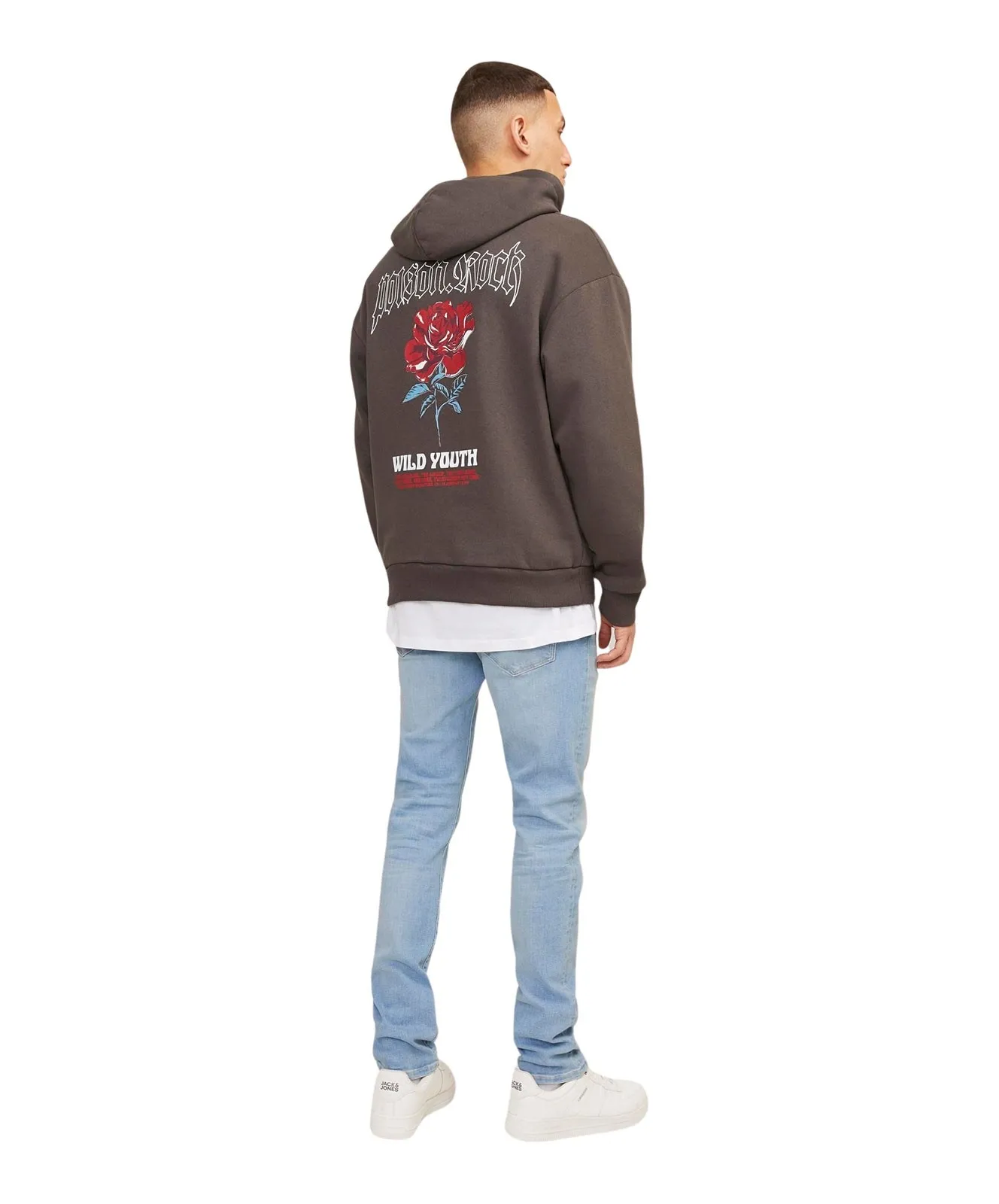 Herren Jeans Glenn Icon von Jack & Jones in Blue Denim