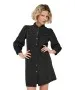 Damen Kleid Felica von Only in Washed Black