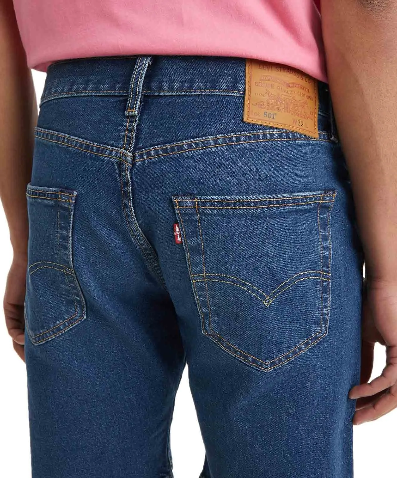 Herren Jeans 501 Shorts Hemmed von Levis in Bleu Eyes Break