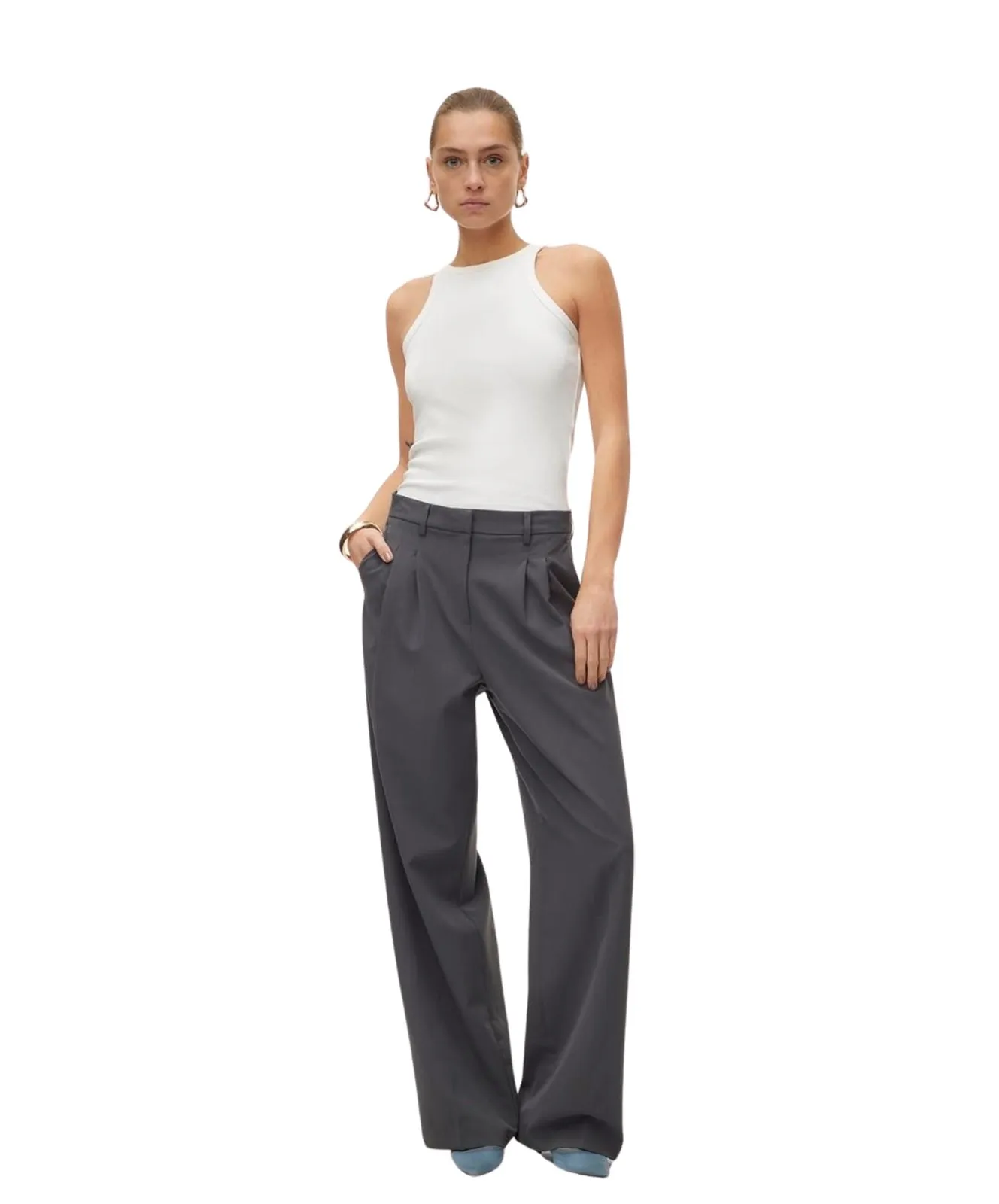 Damen Shirt Chloe von Vero Moda in Snow White