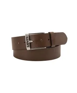 Levi's Gürtel New Duncan aus glattem Leder in Braun