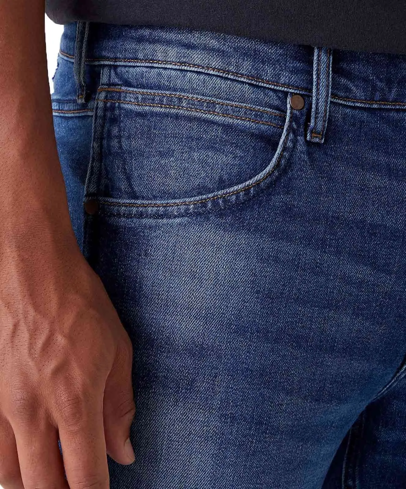 Herren Jeans Greensboro von Wrangler in Hard Edge