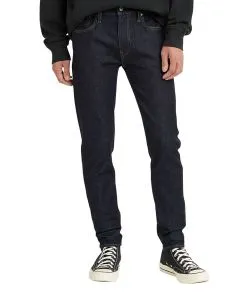 Levi's Jeans Skinny Taper in dunkelblauem Knight Rinse