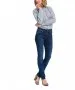 Damen Jeans Anya von Cross in Dark Blue Used