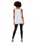 Damen Shirt Maxi Long Tank Top von Vero Moda in Bright White