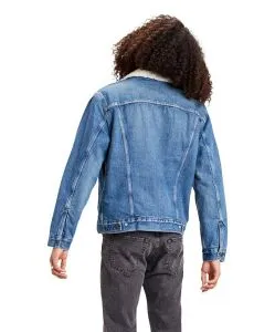Levi's Herren Jeansjacke Sherpa Trucker in Farble