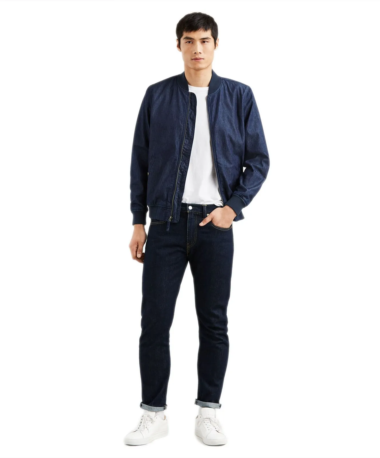 Herren Jeans 502 Taper von Levis in Onewash