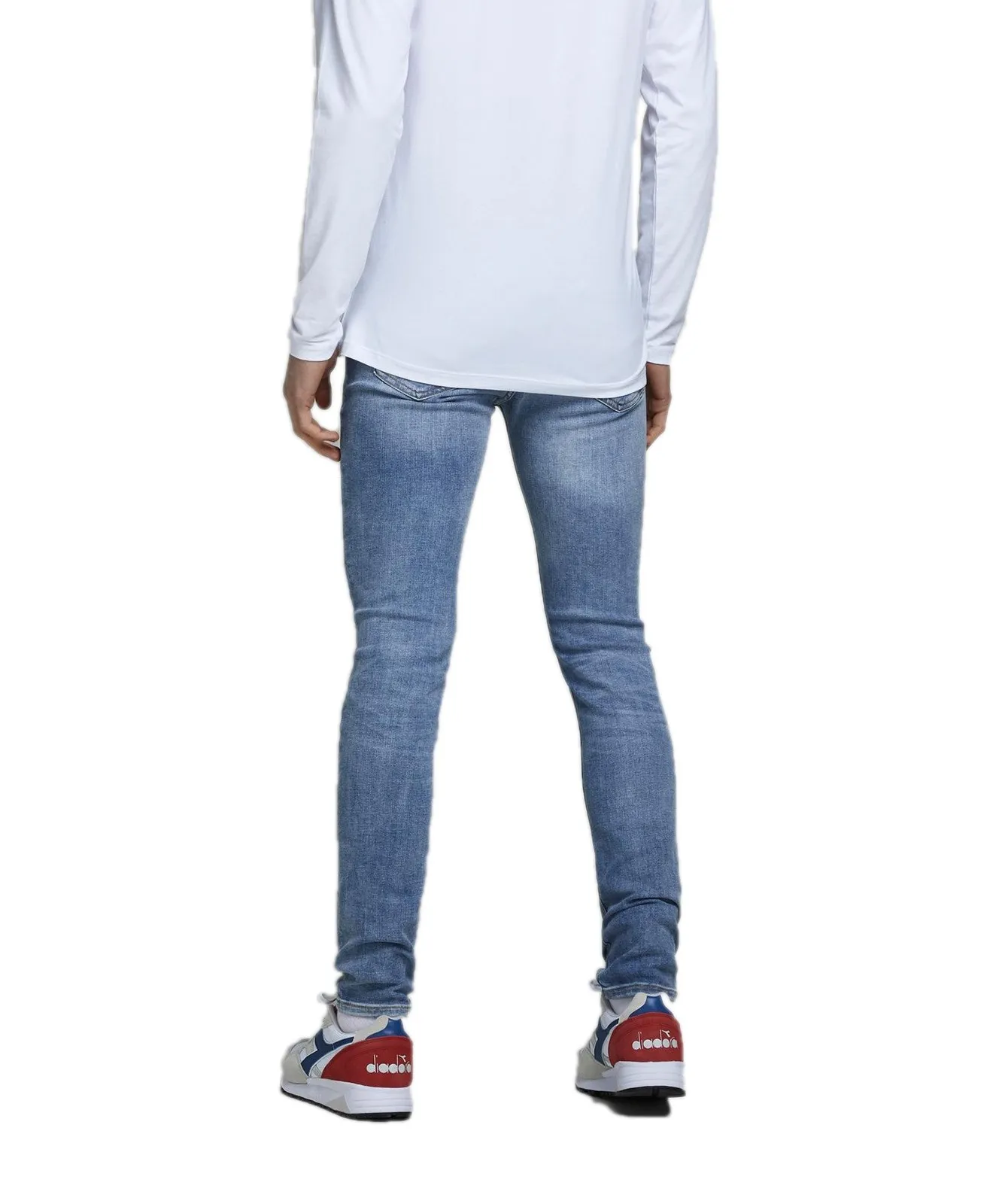 Herren Jeans Liam Original von Jack & Jones in Blue Denim