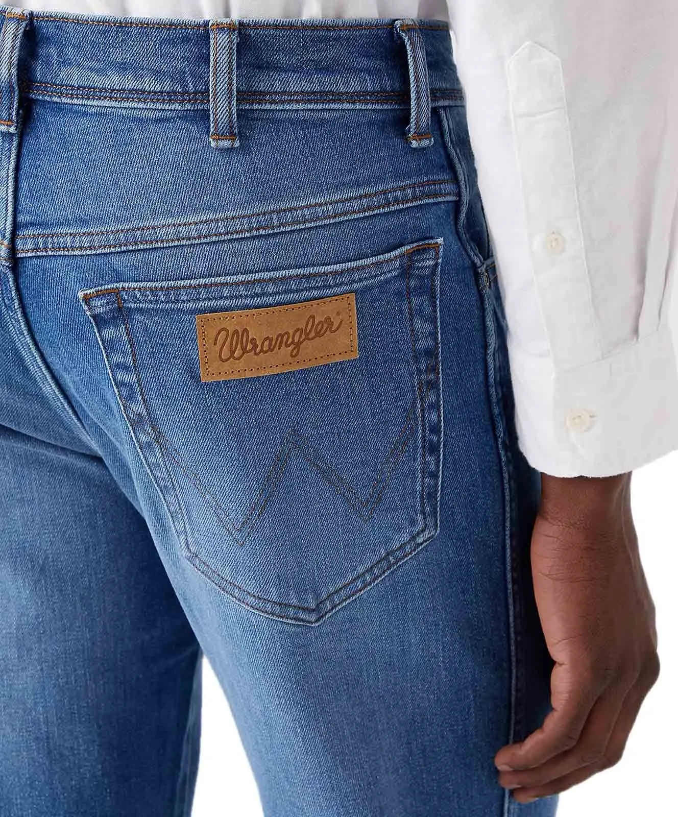 Herren Jeans Texas Stretch von Wrangler in New Favourite