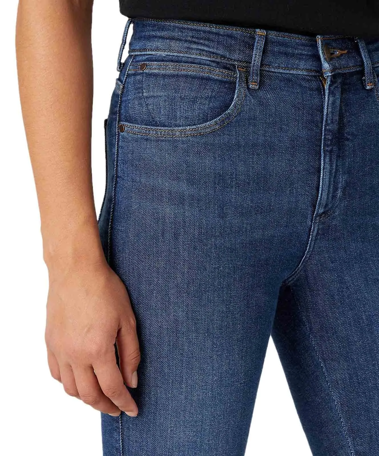 Damen Jeans High Rise Skinny von Wrangler in Good News