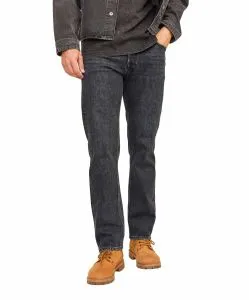 Jack & Jones Jeans Chris aus schwarzem Bio-Denim