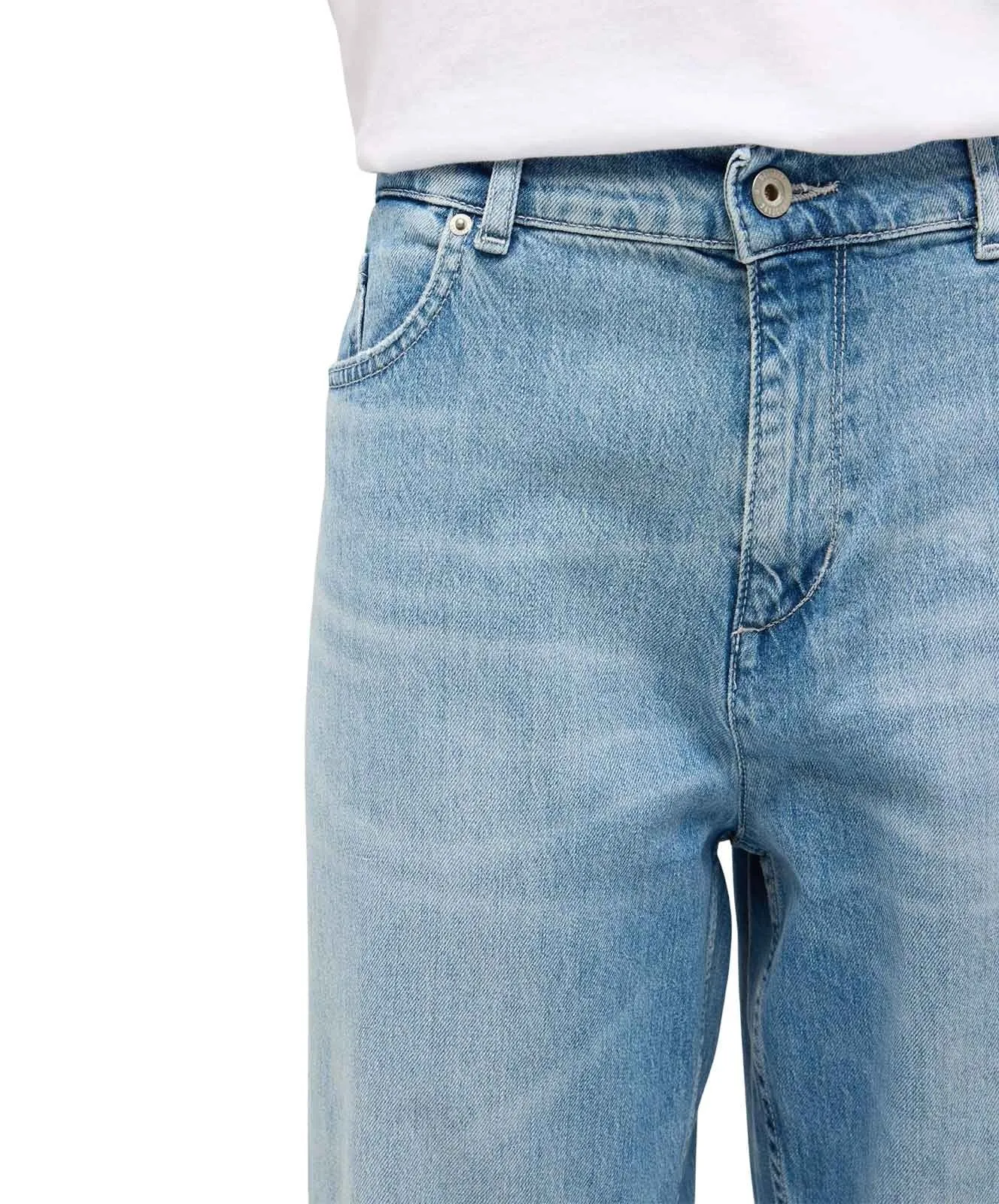 Damen Jeans Madison Wide von Mustang in Hellblau