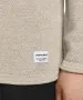 Herren Pullover Hill Knit Crew Neck von Jack & Jones in Oatmeal Melange