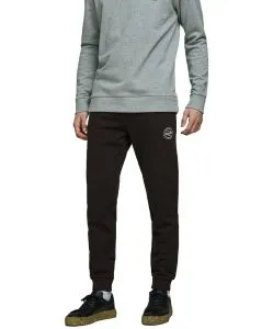 Jack & Jones Sweathose Gordon aus schwarzen Baumwollstoff