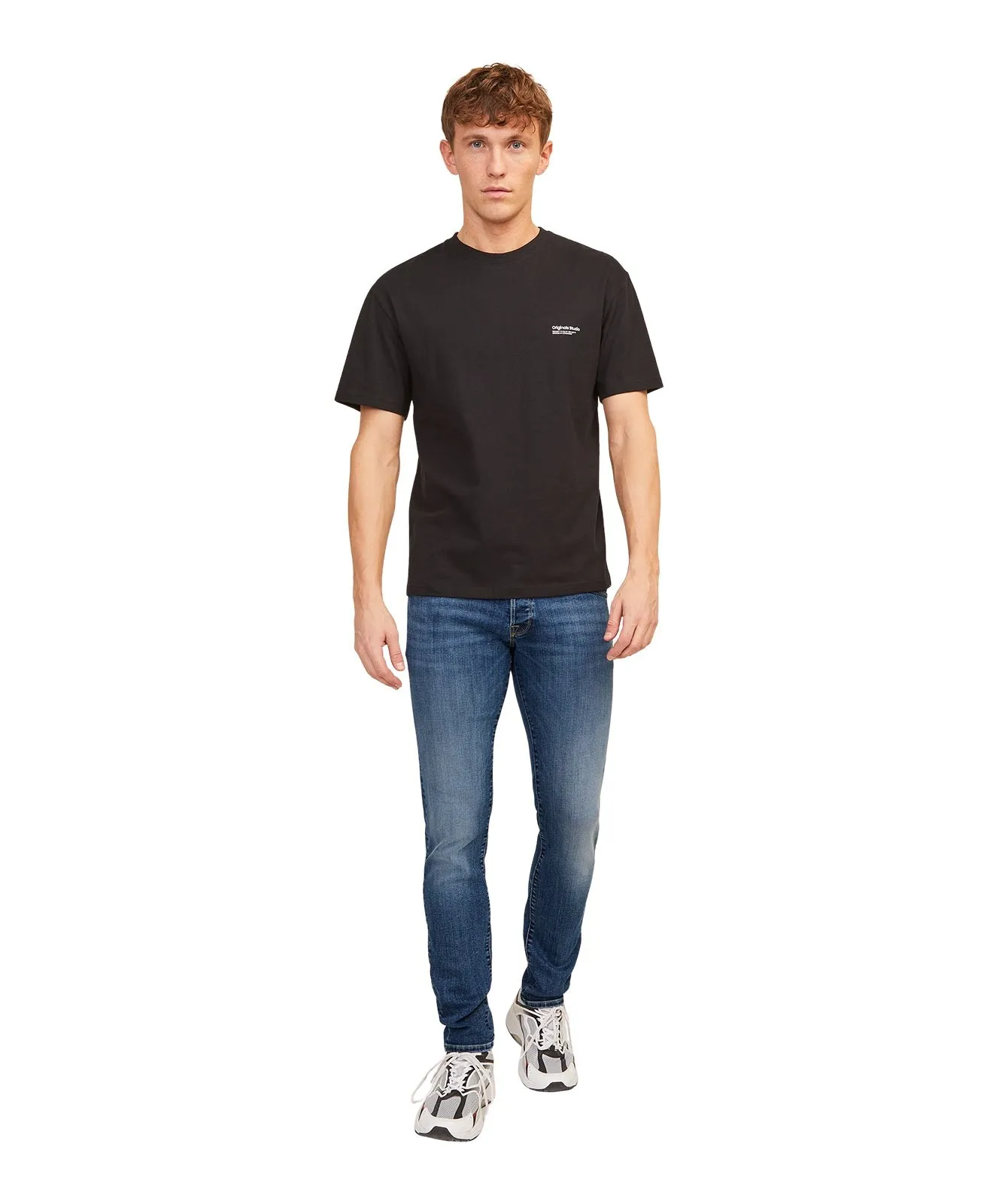 Herren Jeans Glenn Fox von Jack & Jones in Blue Denim