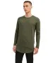 Herren Shirt Noa Tee O-Neck von Jack & Jones in Forest Night