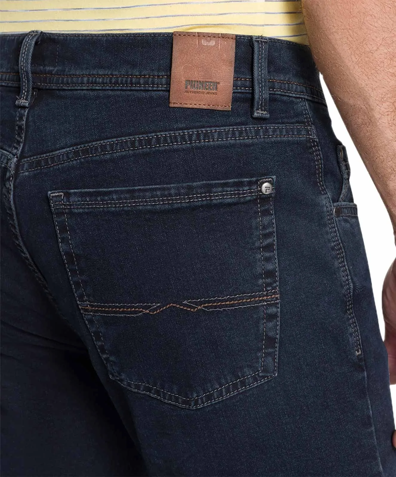 Herren Jeans Rando 1680 von Pioneer in Blue/Black