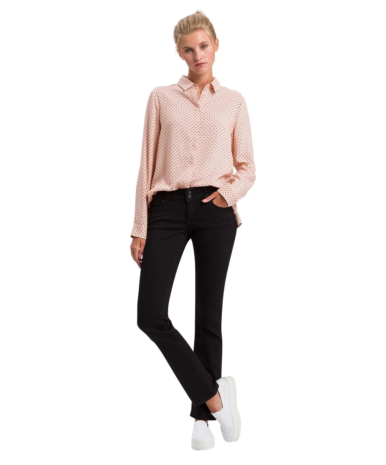 Damen Jeans Loie von Cross in Black