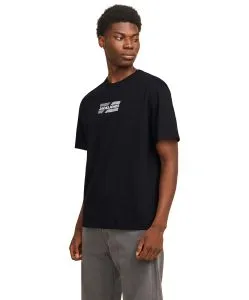 Jack & Jones T-Shirt Graphic Tee in Schwarz