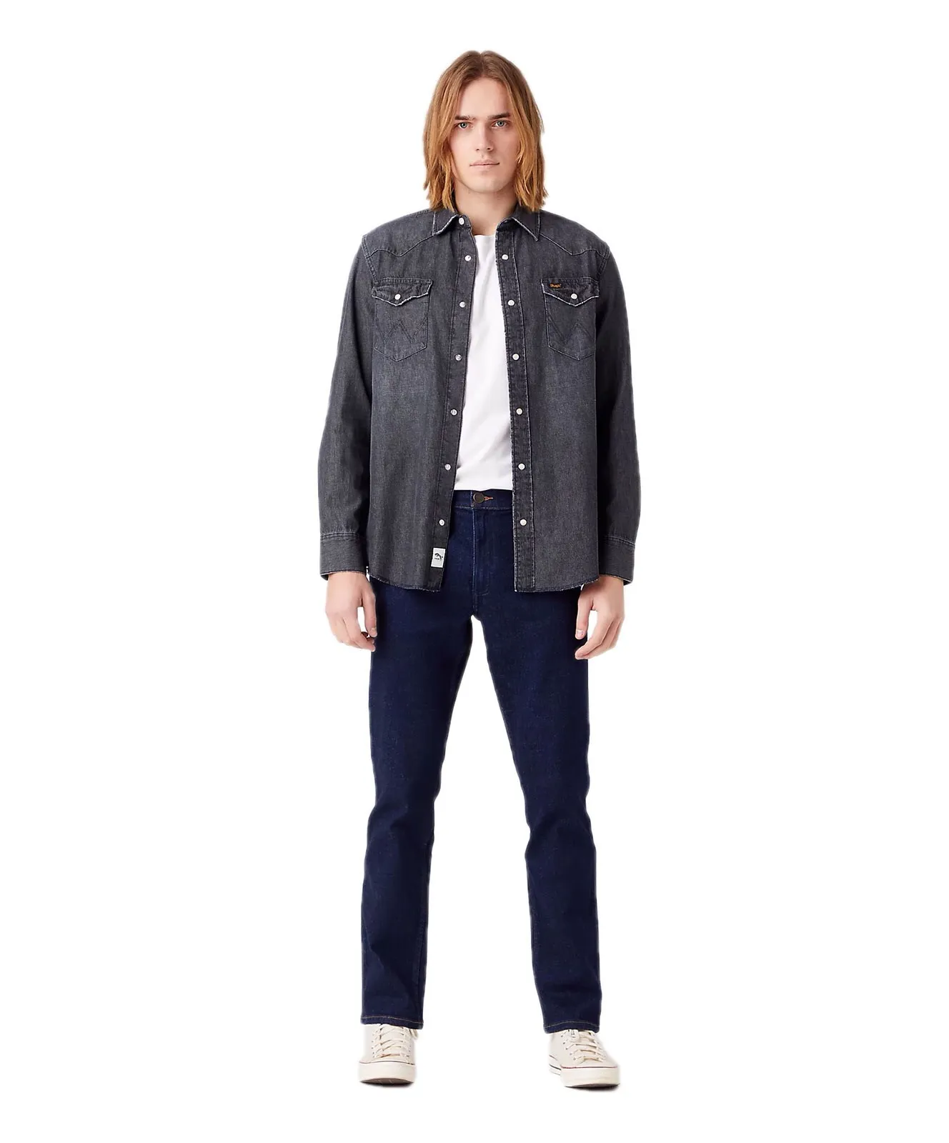 Herren Jeans Greensboro von Wrangler in Day Drifter