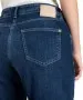 Damen Jeans Straight von MAC in Dark Blue Net Wash