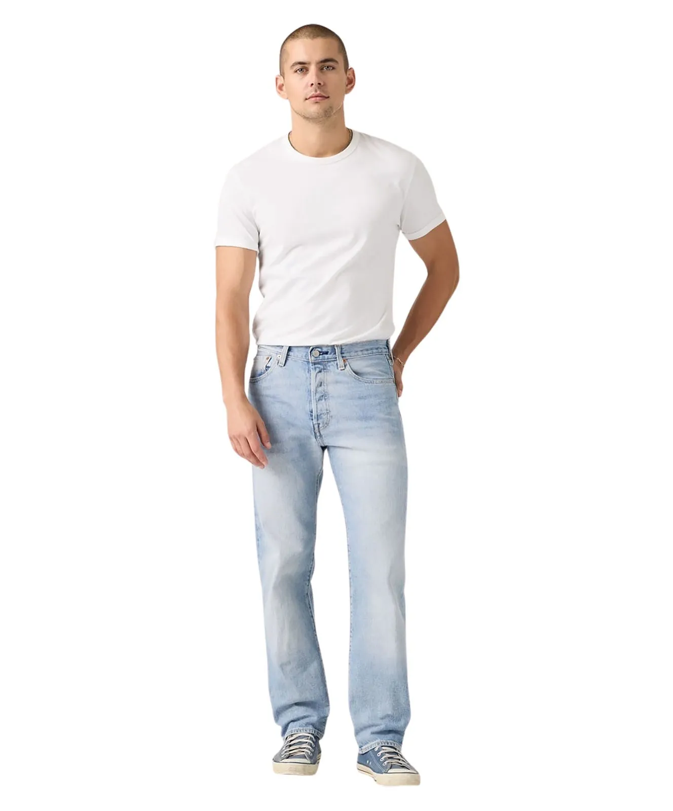 Herren Jeans 501 Original von Levis in Stretch It Out