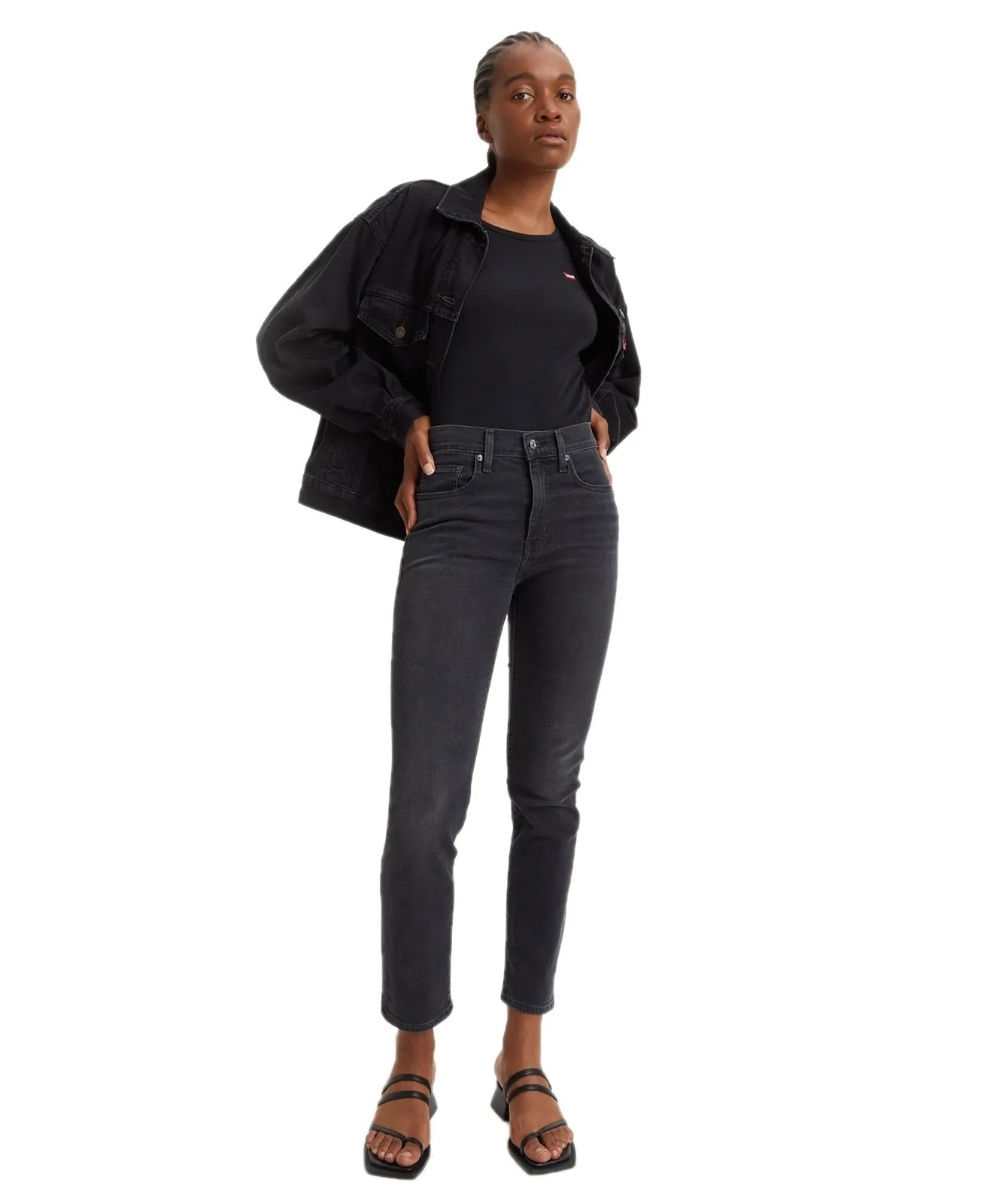 Damen Jeans 724 High-Waisted Straight von Levis in Never Forget
