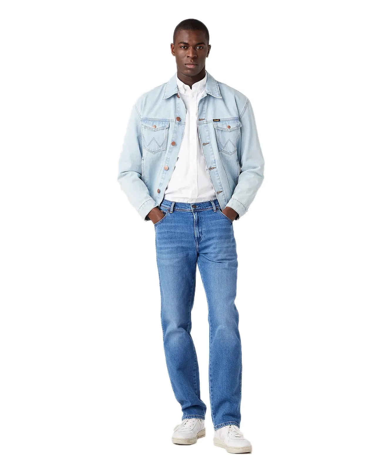 Herren Jeans Texas Stretch von Wrangler in New Favourite