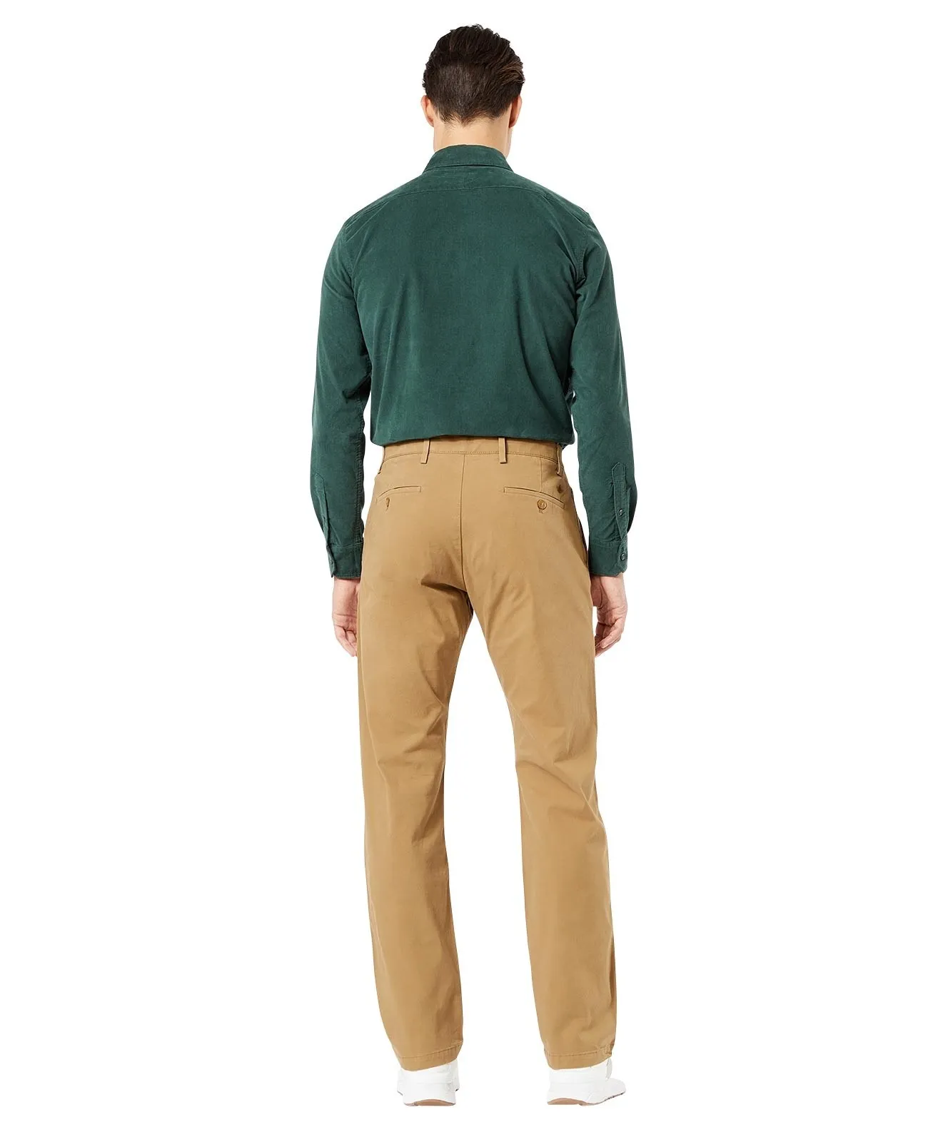 Herren Hose Chino Straight von Dockers in Ermine - Khaki