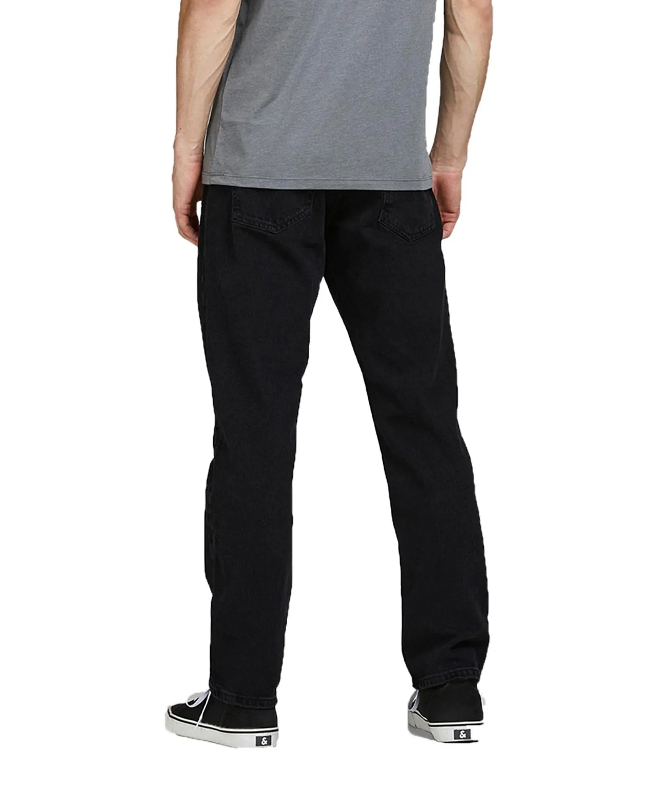 Herren Jeans Chris von Jack & Jones in Black Denim